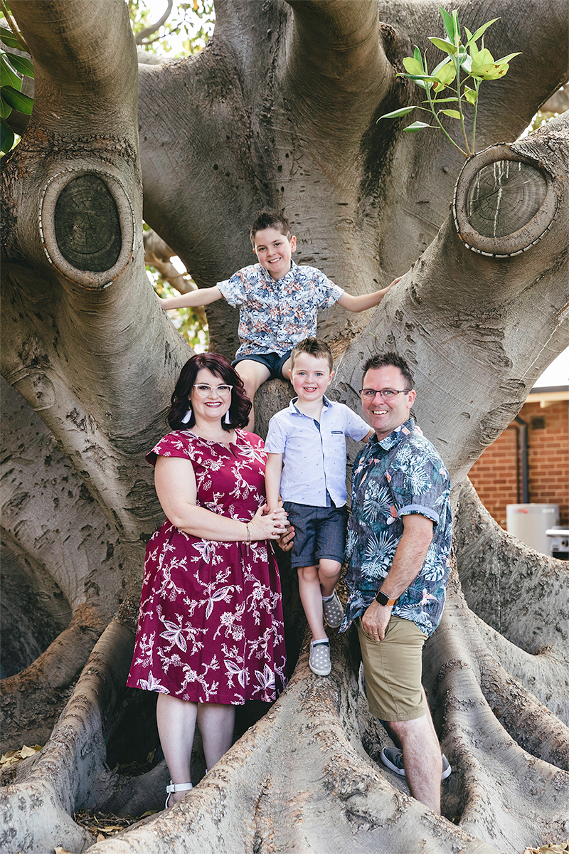 Justin and Kelly Markos at Glanville Hall