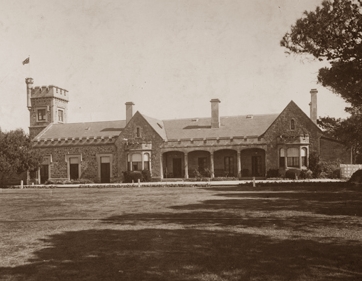 A heritage view of Glanville Hall
